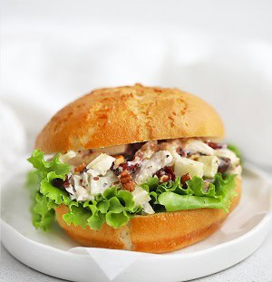 Apple Cranberry Chicken Salad4B