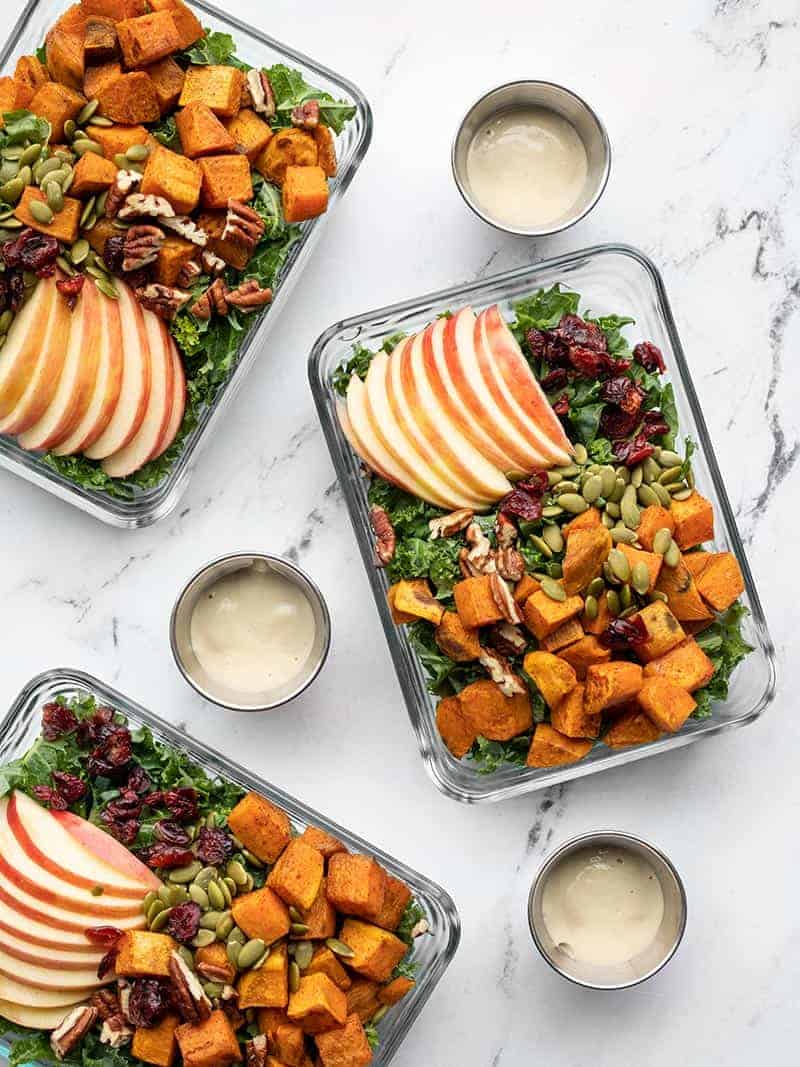 Autumn Kale and Sweet Potato Salad V2