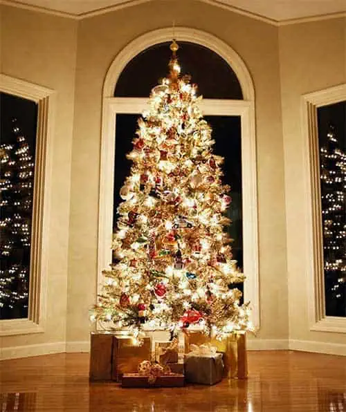 Beautiful Christmas Trees Golden Tree