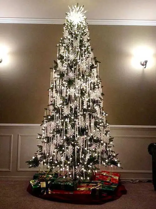 Beautiful Christmas Trees Icicle Tree
