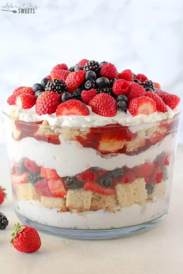 Berries Cream Trifle 2