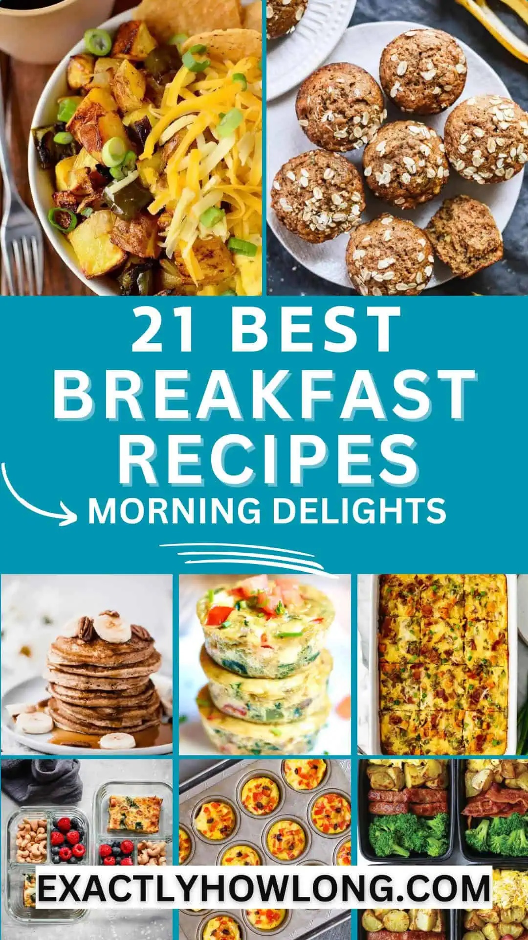 Breakfast meal prep ideas for a healthy start to the week - quick breakfast ideas for work on the go.