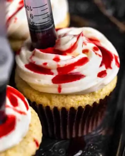 Bloody Halloween Cupcakes 6