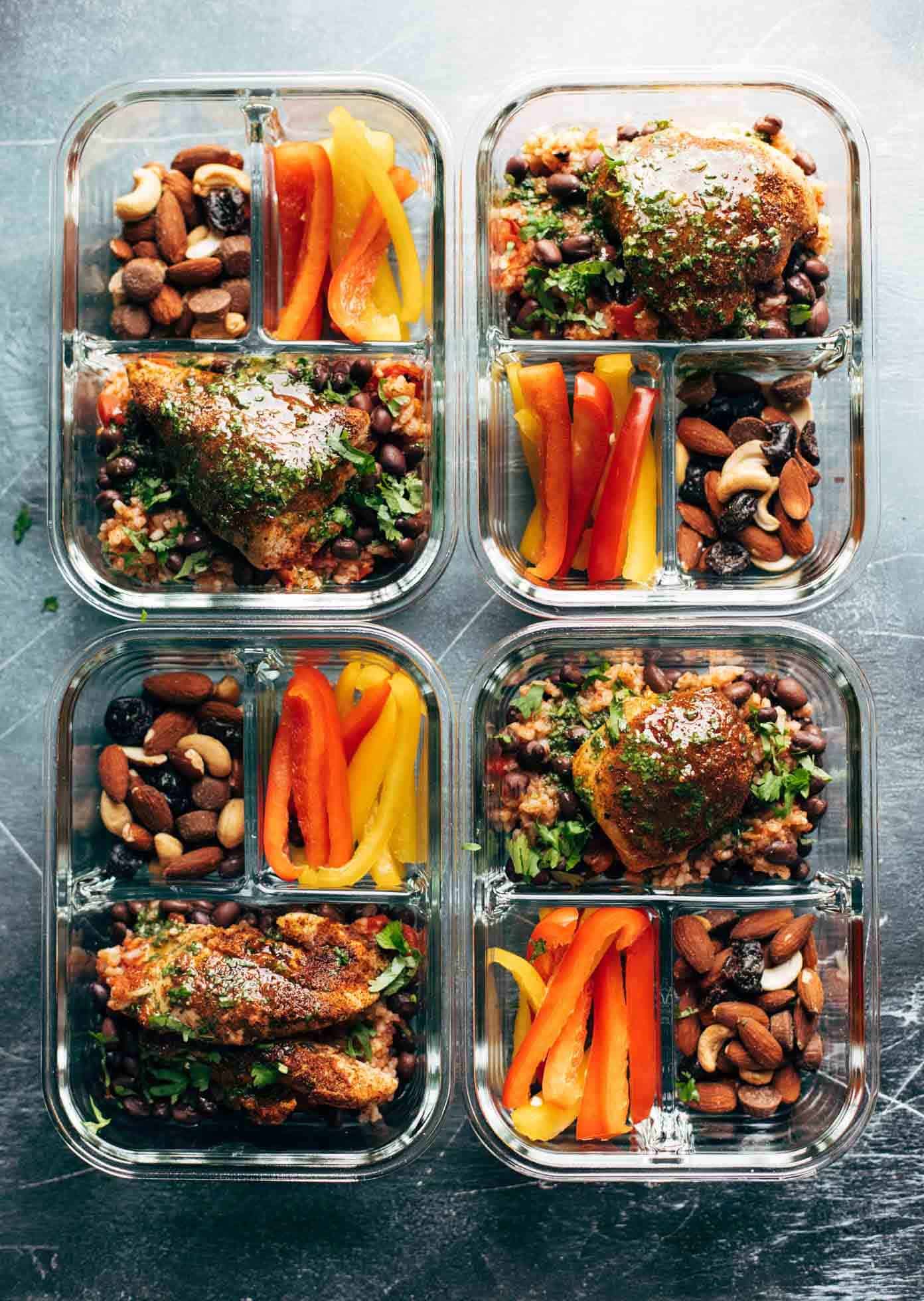 Chicken Meal Prep with Veggies