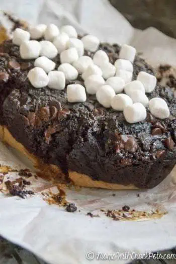 Crockpot Smores Cake | Slow Cooker Desserts