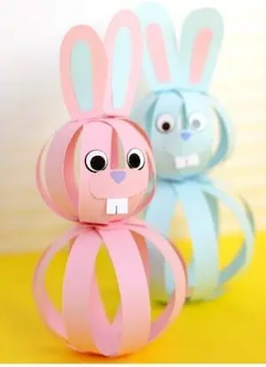 Easy Paper Strips Bunny