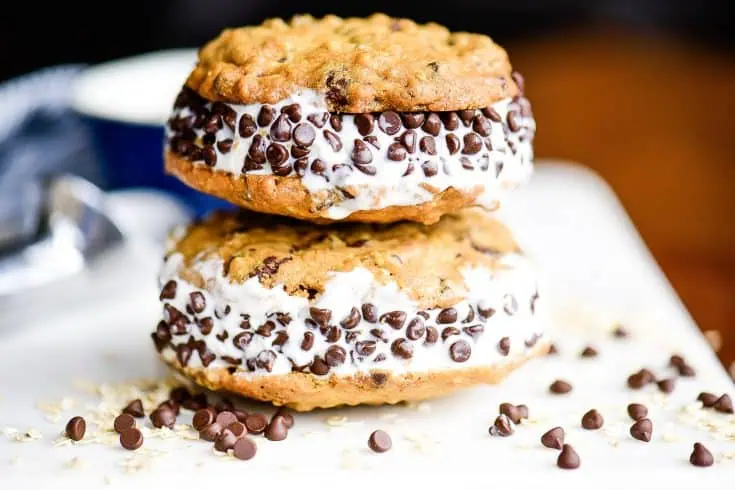 Doubletree Chocolate Chip Cookie Ice Cream Sandwiches