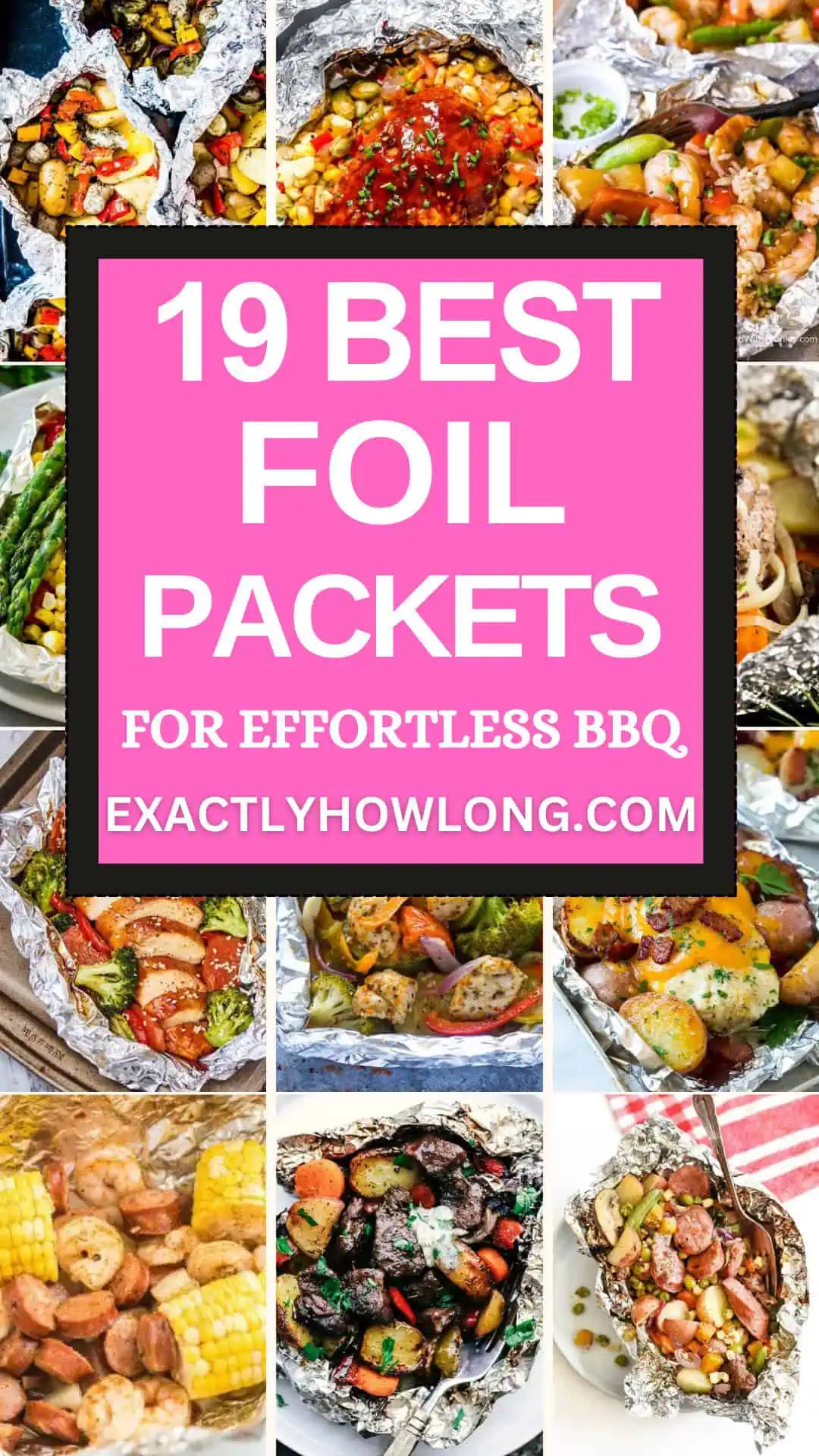 Foil Packets For The Grill