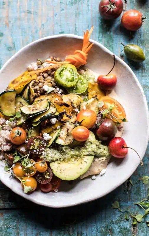 Harvest Veggie and Avocado Quinoa Bowl