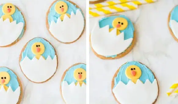 Hatching Chick Easter Cookie