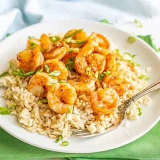 Honey garlic shrimp 6