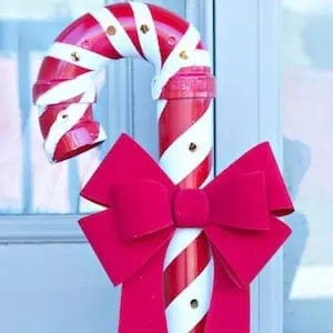 PVC candy canes