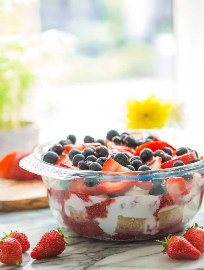 Paleo Summer Berry Coconut Trifle 5