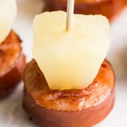 Sausage and Pineapple Bites