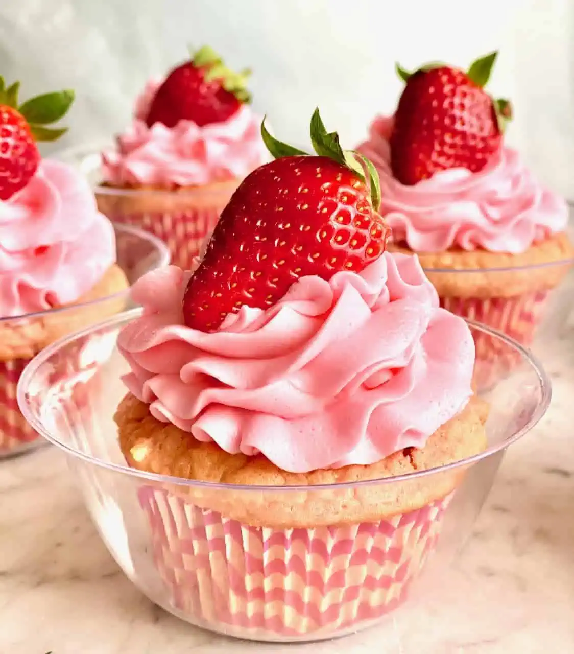 Strawberry Coconut Cupcakes 3