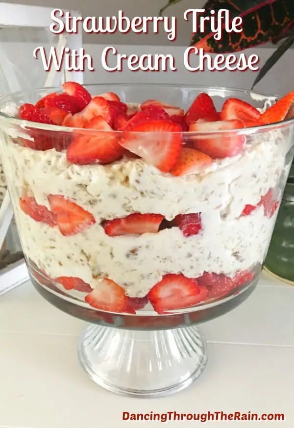 Strawberry Trifle With Cream Cheese811