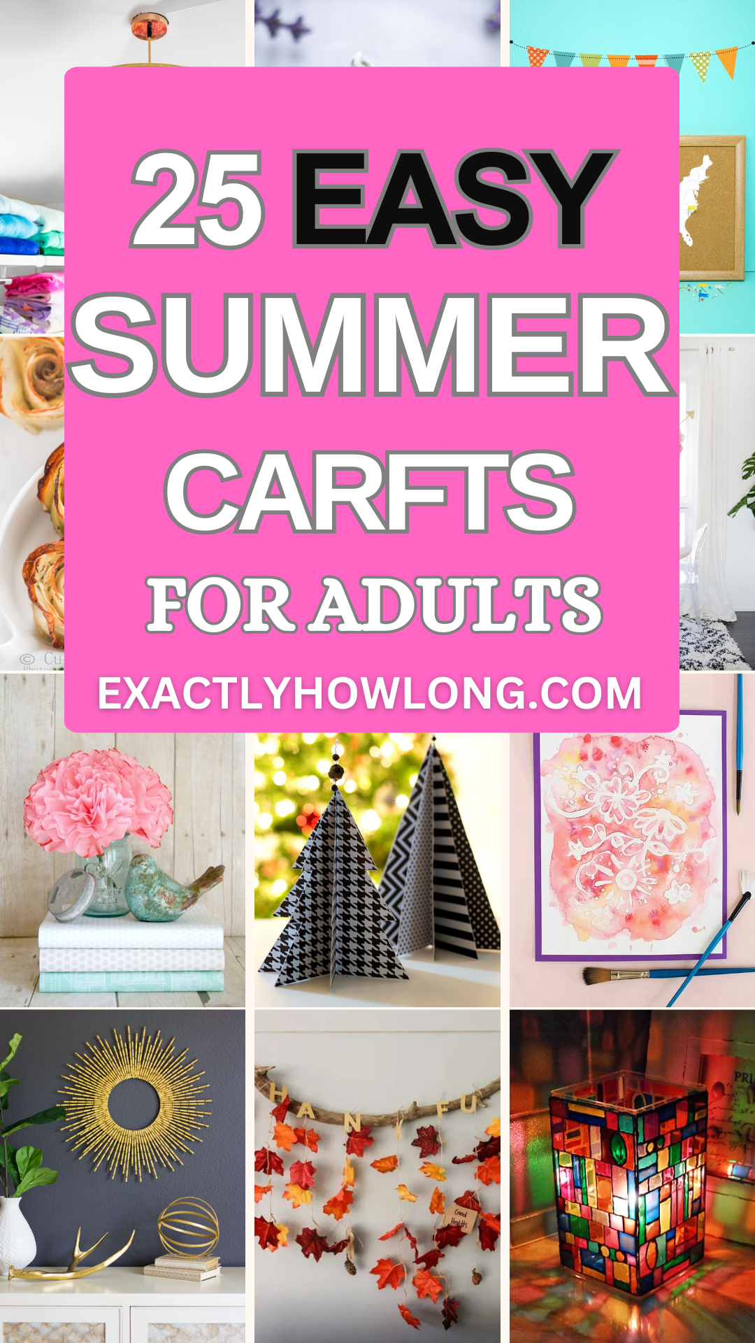 Exciting dollar store DIY crafts for adults to enjoy during the summer season