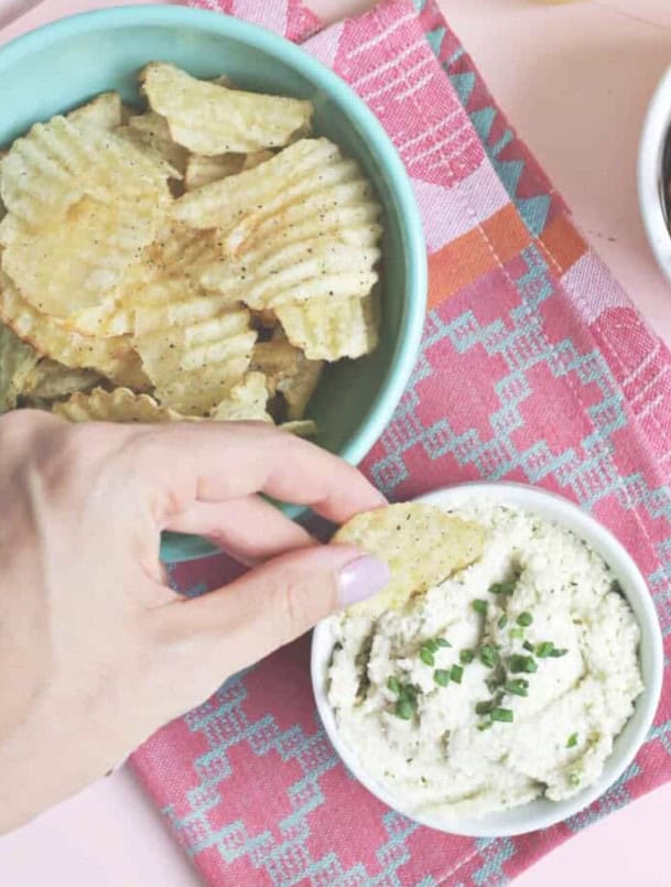 Truffle Chive Chip Dip