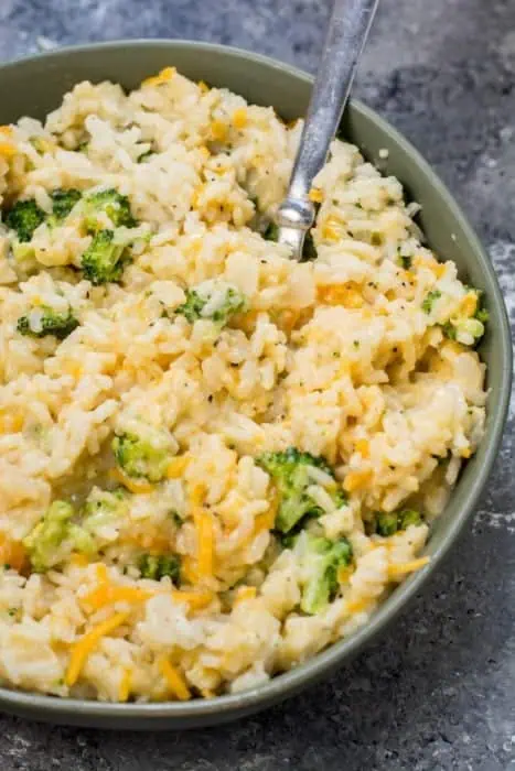 broccoli cheddar rice easy gluten free 2