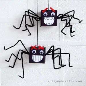 Cardboard Box Spiders