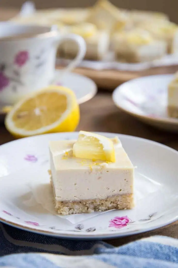 no bake paleo lemon bars