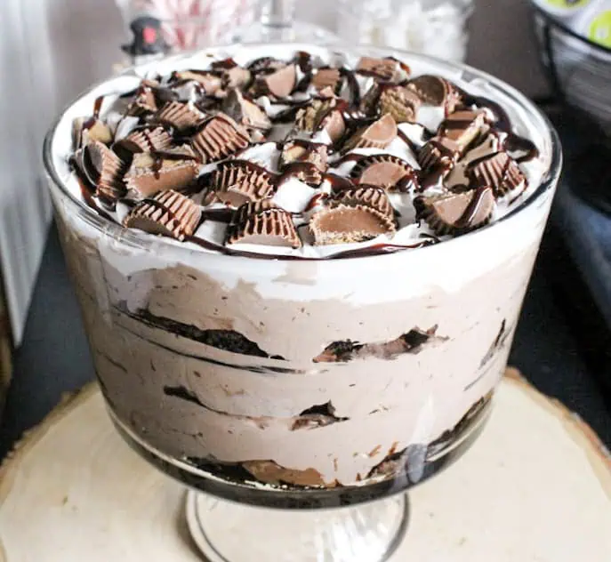 peanut butter cup trifle