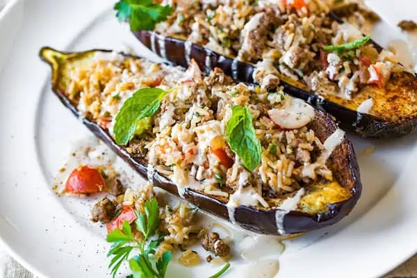 stuffed eggplant thecozyapron 1