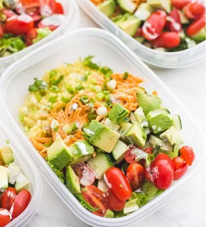 whole30 buffalo chicken ranch meal prep 2