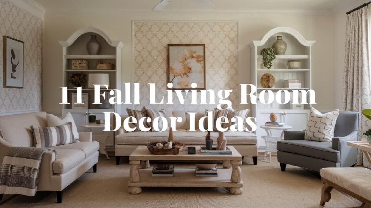 11 Stunning Fall Living Room Decor Ideas