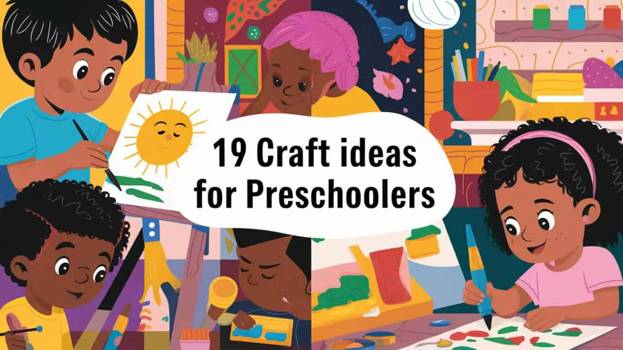 19 Adorable Craft Ideas For Preschoolers