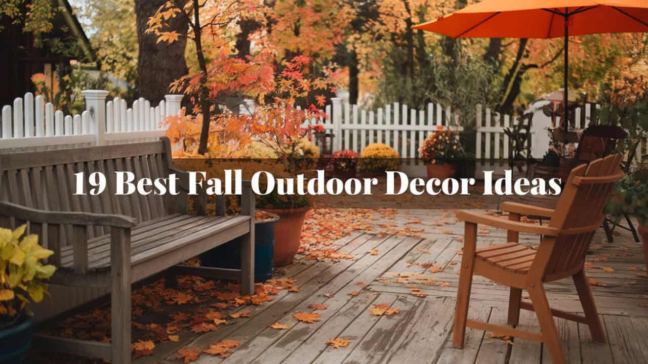 19 Best Fall Outdoor Decor Ideas