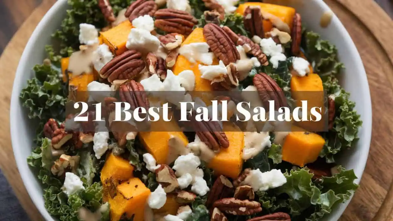 21 Best Fall Salads - As the vibrant leaves of autumn blanket the ground with their fiery hues, the season's harvest brings a cornucopia of flavors that are perfect for crafting hearty and nutritious salads. "Fall Salad Recipes" invites you to explore the rich, earthy ingredients that define the essence of autumn cooking.