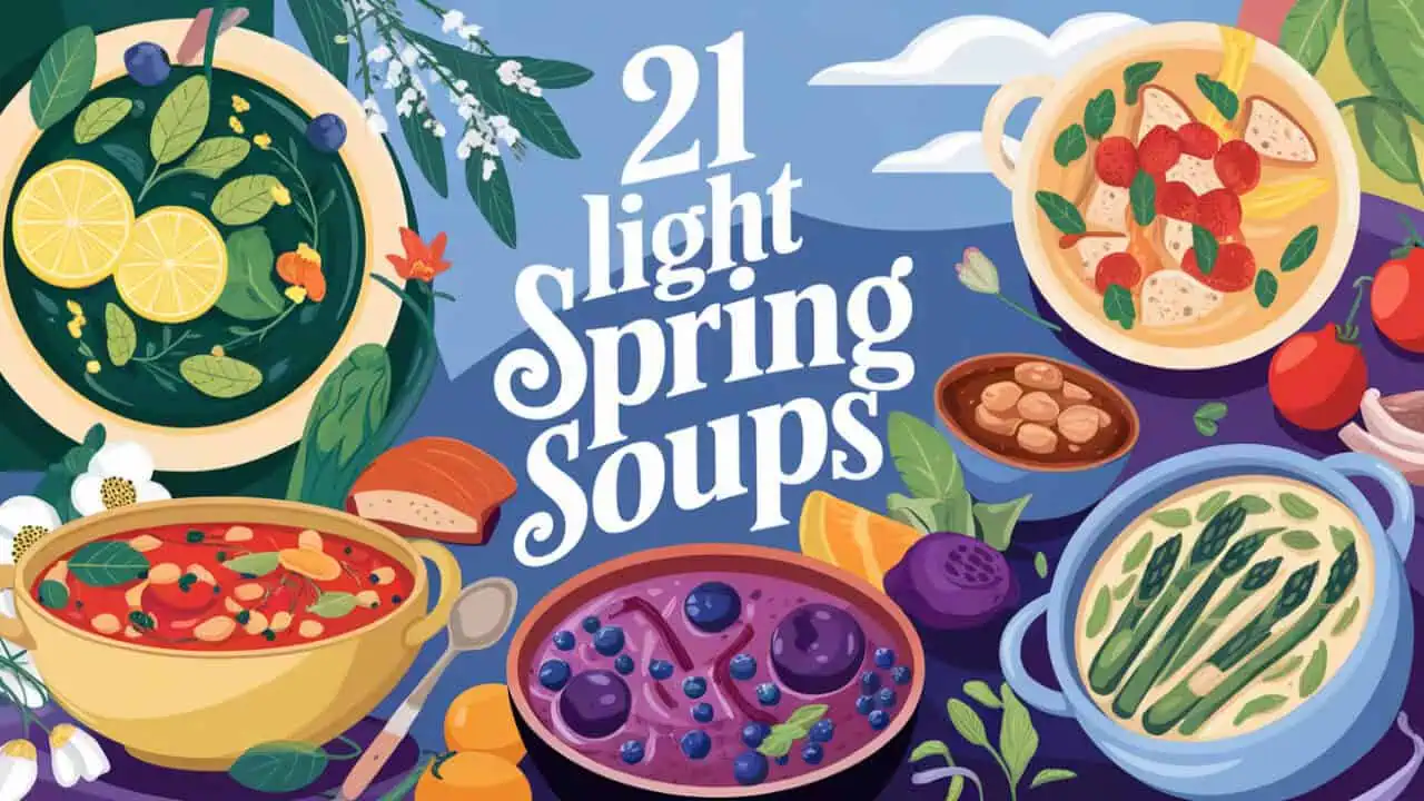 21 Best Light Spring Soups