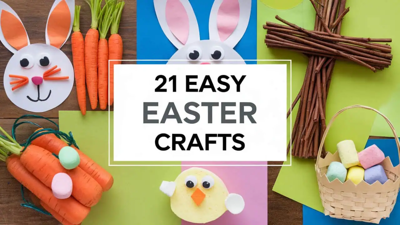 21 Fun Easy Easter Crafts