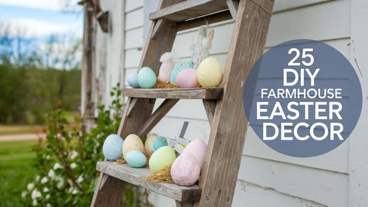 25 Adorable DIY Farmhouse Easter Decor