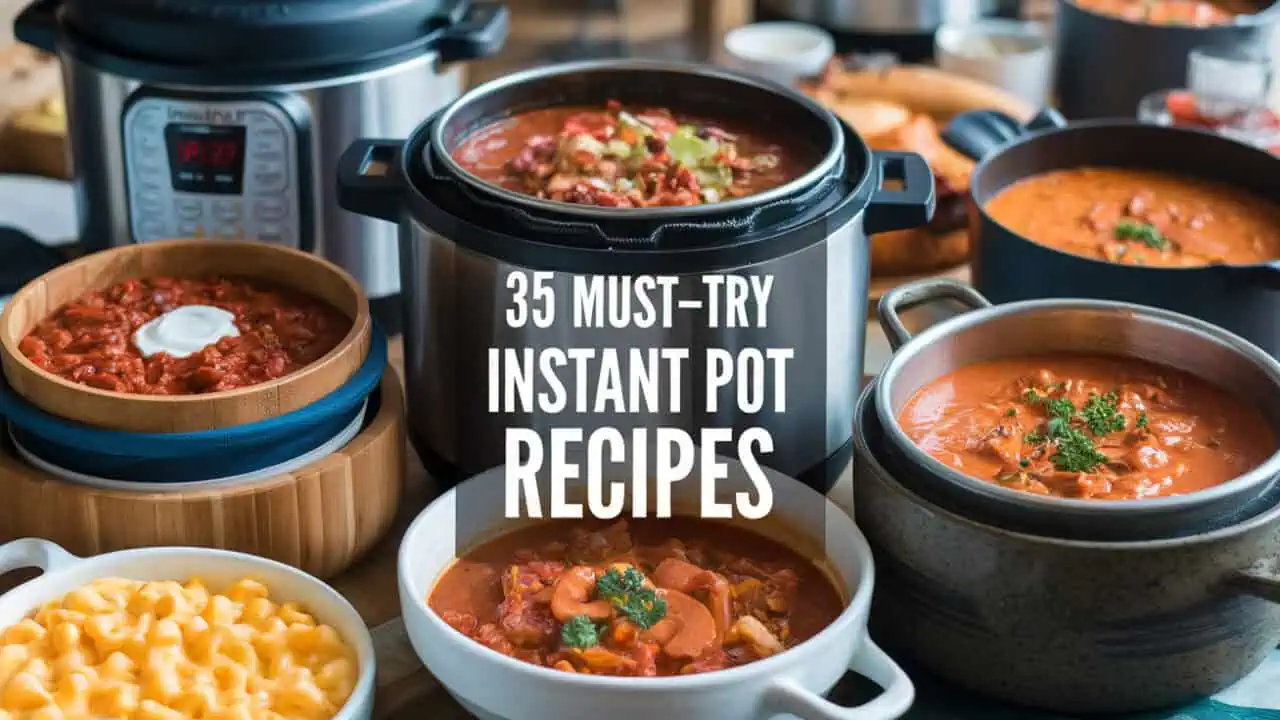 35 Must Try Instant Pot Recipes - Welcome to the world of Instant Pot cooking, where convenience meets flavor in the bustling kitchens of today’s busiest households. In this feature, we delve into the transformative power of the Instant Pot, a versatile kitchen appliance that has revolutionized home cooking by making it quicker, easier, and more efficient. Whether you’re a seasoned chef or a novice in the kitchen, the Instant Pot promises to elevate your culinary game.