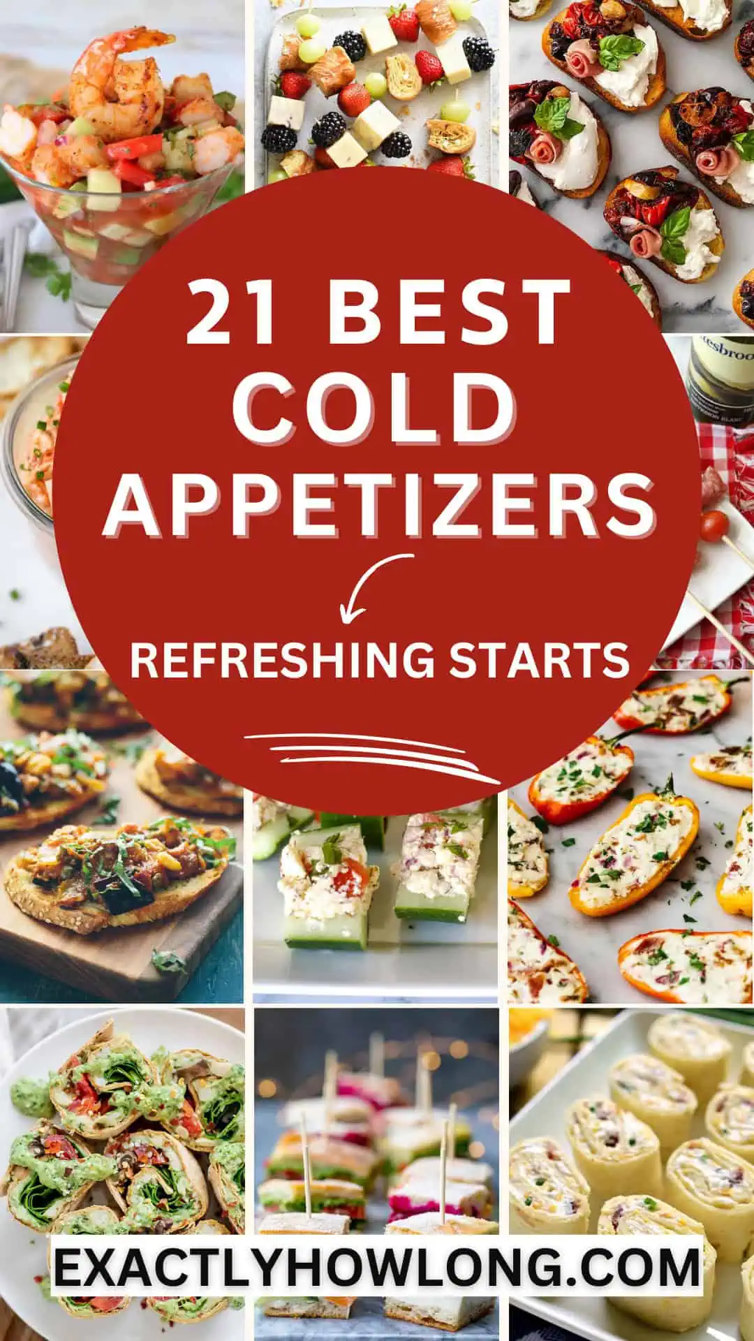 Simple make-ahead cold appetizers for gatherings