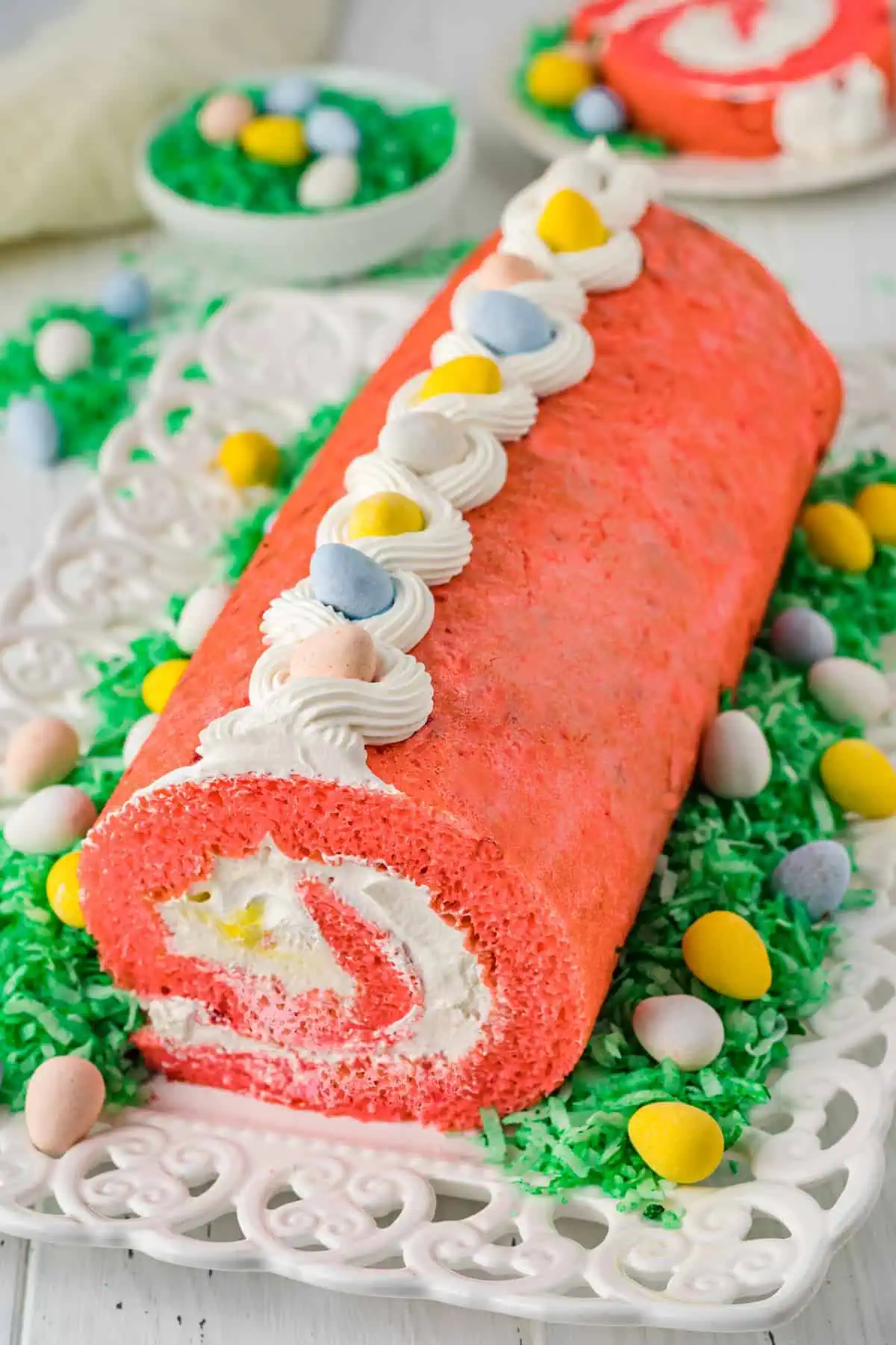 Easter Egg Cake Roll Recipe