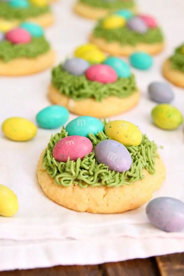Easter Grass Sugar Cookies1