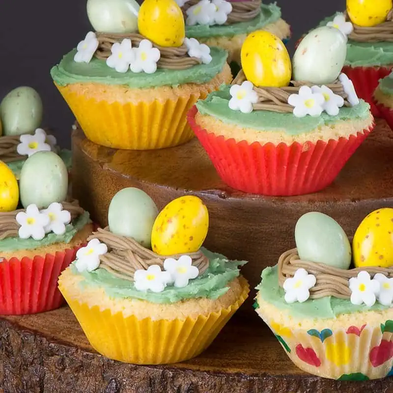 Easter Nest Cupcakes 8