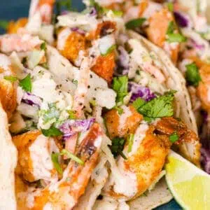 FG shrimp tacos