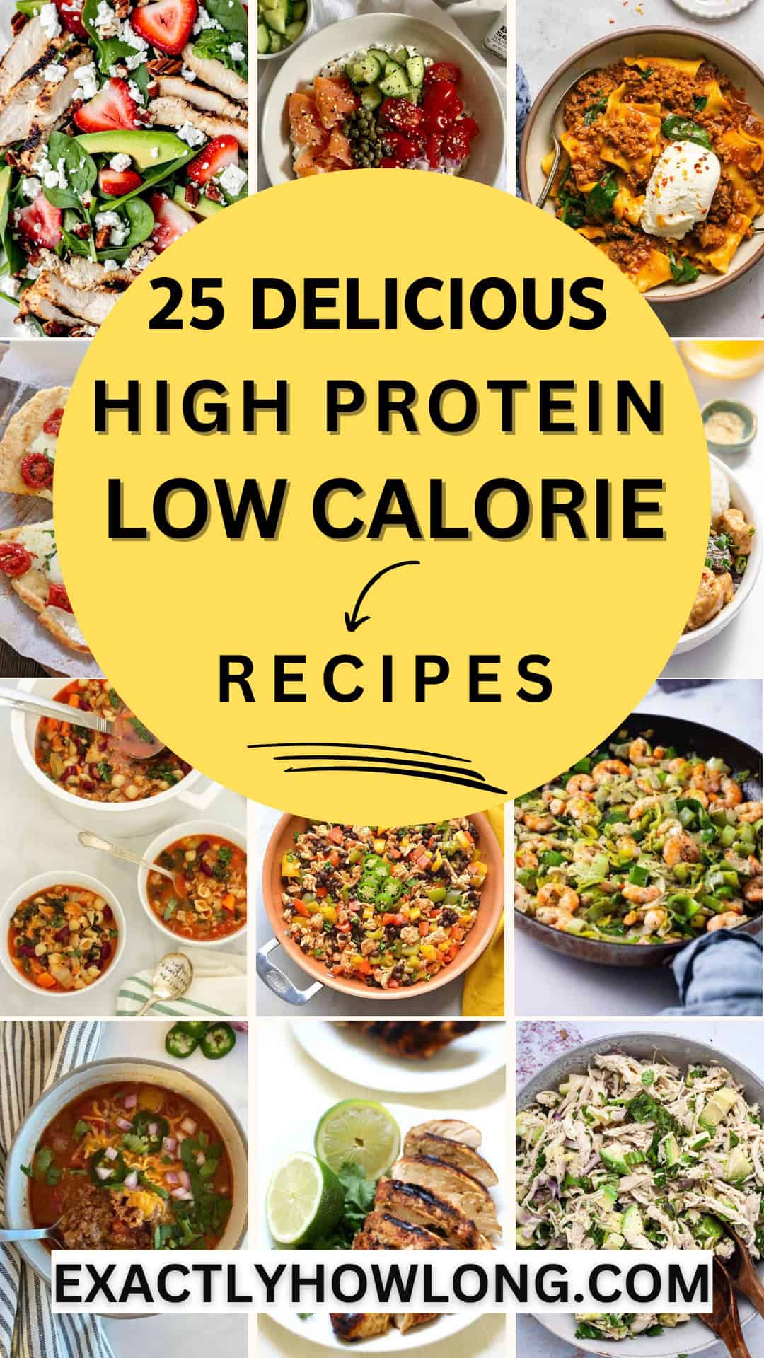 Simple, tasty, high-protein, low-calorie recipes ideal for weight loss