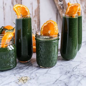 Holiday Detox The Mean Green Smoothie 1