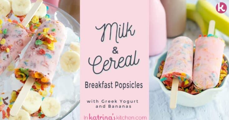 Milk and Cereal Breakfast Popsicles landscape