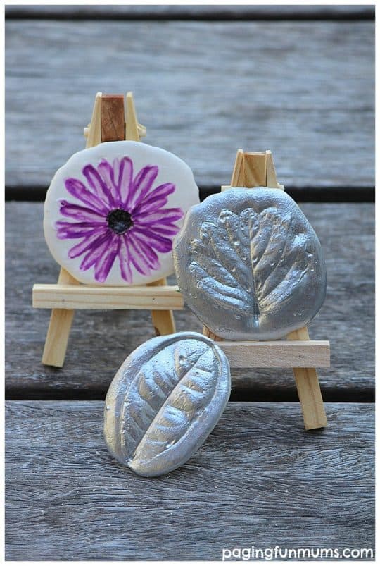 Natural Impressions from Nature Fun Craft for Kids