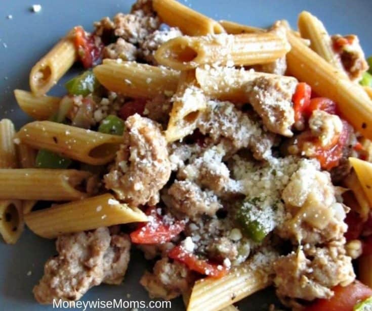 One Pot Turkey Parmesan Pasta1