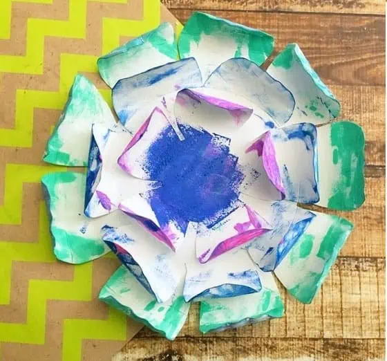 Paper Plate Flower Craft to Make