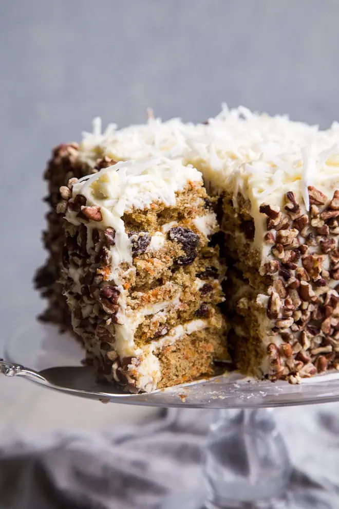 Perfect Carrot Layer Cake with Buttermilk Cream Cheese Frosting