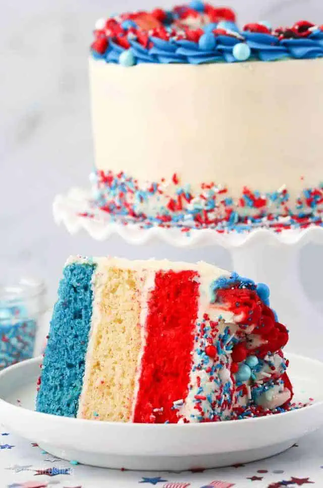 Red White and Blue Cake 2 2