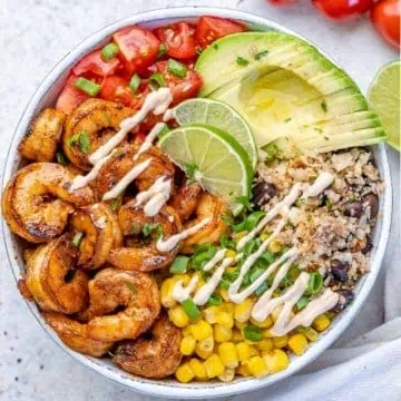 Shrimp burrito bowl 4